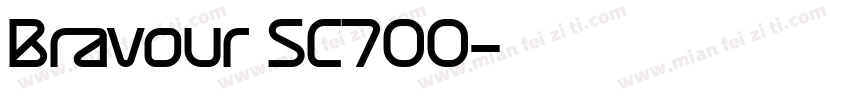 Bravour SC700字体转换